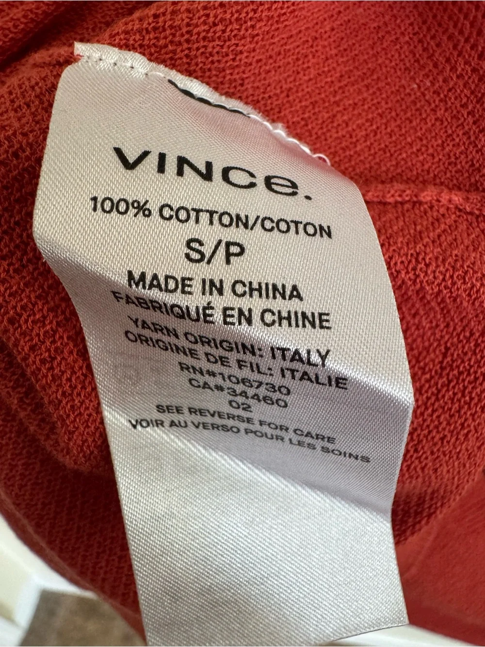 Vince authentic lightweight